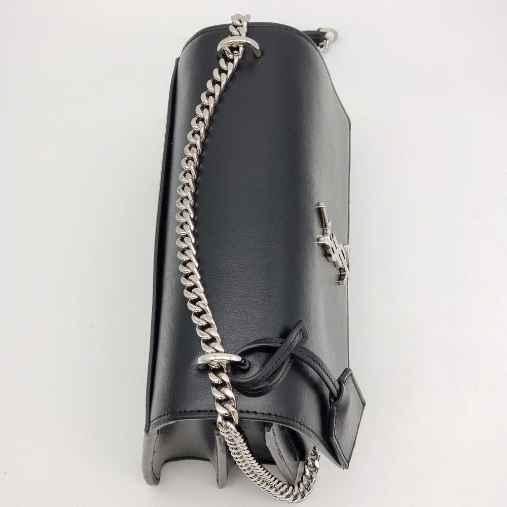 100% Authentic YSL Yves Saint Laurent Sunset Medium Leather Shoulder Bag - Picture 6 of 16